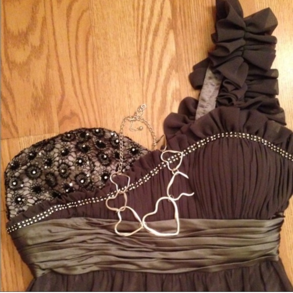 Fancy | Formal long gray dress